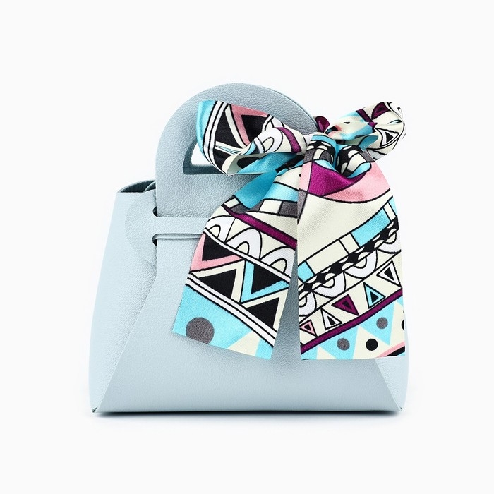 Сумочка подарочная «Голубая», 12 х 13 х 5.5 см Сумочка подарочная «Голубая», 12 х 13 х 5.5 см