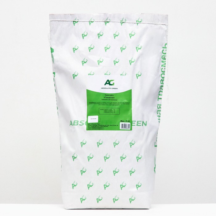 Семена Газонная травосмесь Семена Газонная травосмесь "Евро-семена", "Городская", 5 кг