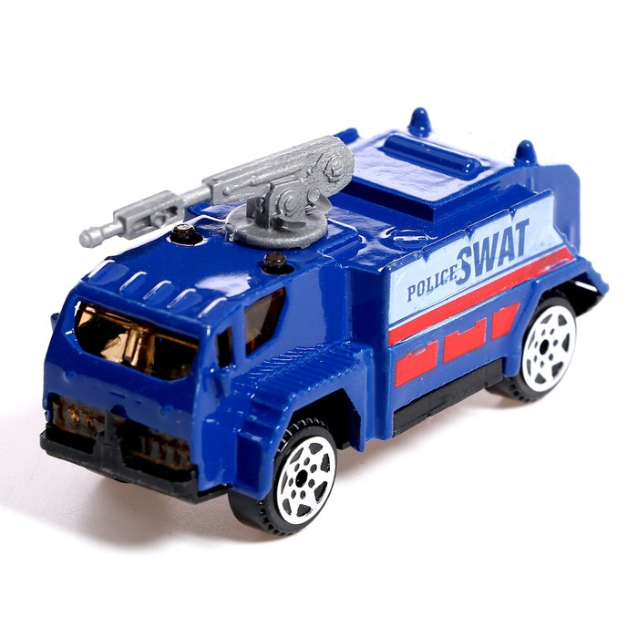 Машина металлическая «Спецслужбы», набор 10 шт Машина металлическая «Спецслужбы», набор 10 шт