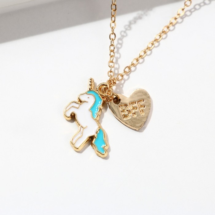 Заколки для волос и кулон, набор детский «Единорог» Заколки для волос и кулон, набор детский «Единорог»