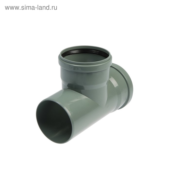 Тройник канализационный FLEXTRON, внутренний, d=110 мм, 90° Тройник канализационный FLEXTRON, внутренний, d=110 мм, 90°
