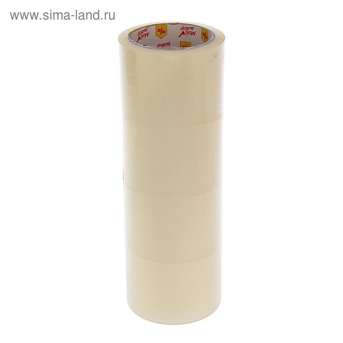 Клейкая лента Клейкая лента "Мой выбор", прозрачная, 72 мм х 66 м, 40 мкм