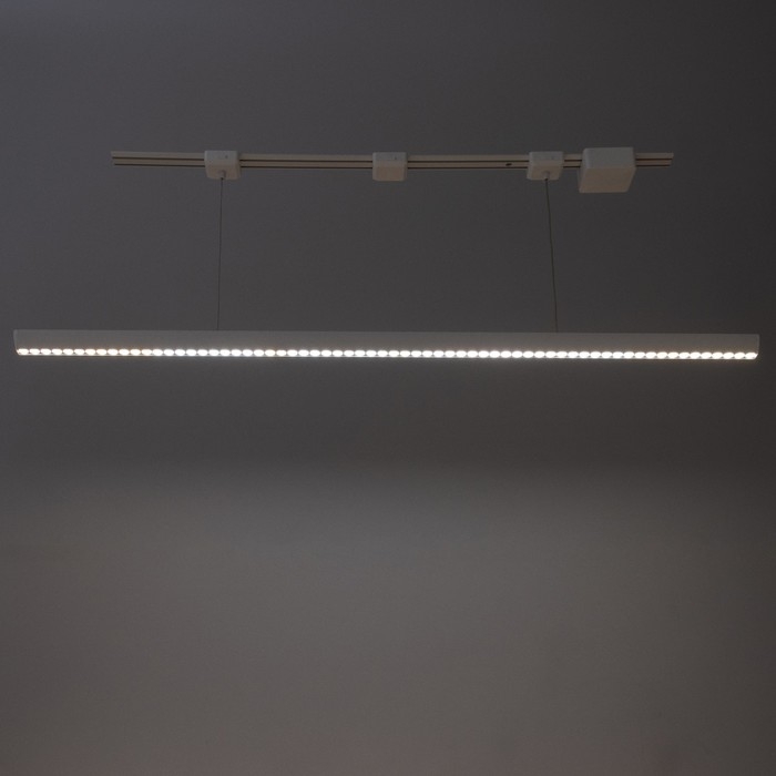 Светильник трековый SLIM Светильник трековый SLIM "Рейна" LED 66Вт 3000K-6000К 48V CRI90 белый 3,2х3,8х12-112см