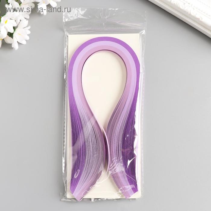 Полоски для квиллинга 100 полосок плотность 120 гр Полоски для квиллинга 100 полосок плотность 120 гр "Фиолетовый градиент" ш. 0,5 см дл. 39 см 51773