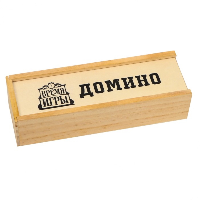 Домино  Домино "Классическое", 28 шт, 15 х 5 х 3 см, костяшка 4 х 2 см
