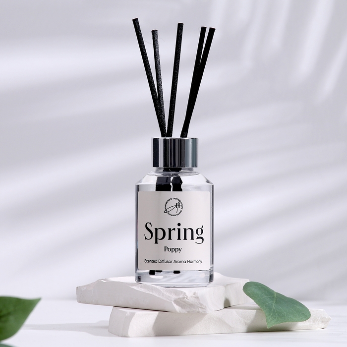 Диффузор ароматический, Диффузор ароматический, "Poppy", мак, 60 мл