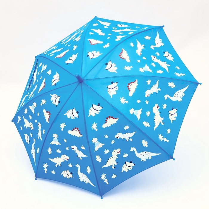 Зонт-трость детский п/авт R49/55 П/Э КОТИКИ ручка-крюк МИКС пакет