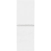 Блокнот А6,60л,точка,греб.верхн,обл.глянц.лам. Attache Fleur Лазурь