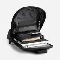 Рюкзак на одно плечо Solnex, черный