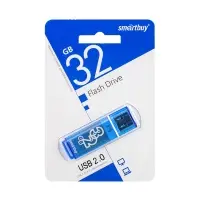 USB накопитель 32 GB Smart Buy Glossy Series Blue