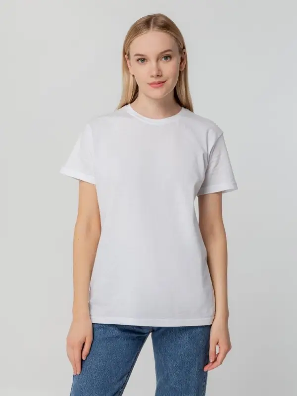 Футболка унисекс T-bolka 140, белая, размер 4XL Футболка унисекс T-bolka 140, белая, размер 4XL