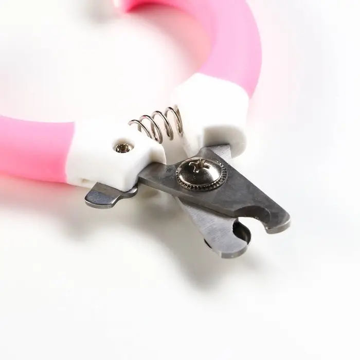 Набор для когтей Набор для когтей "Гармония": когтерез (отверстие 8 мм) и пилка для когтей, розовый