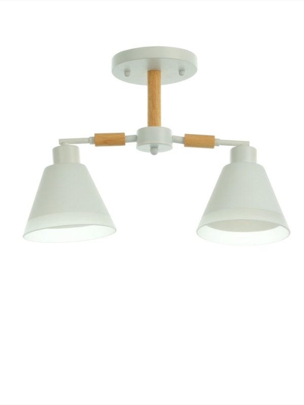 Люстра Люстра "Вудли" 2хЕ27 40Вт белый 45х16х29 см