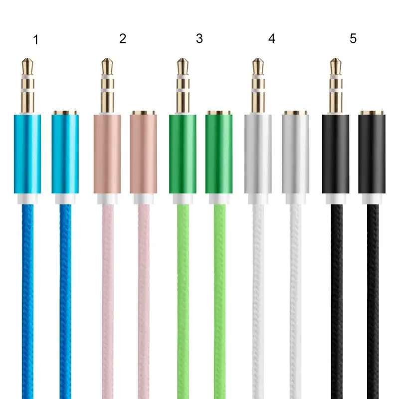 Кабель AUX 1M на вход AUX 3.5mm JD-278