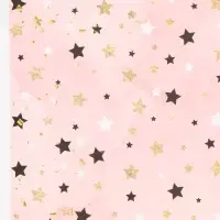 Бумага упаковочная &laquo;Звёзды&raquo;, глянец, 70&times;100 см, 1 лист