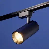 Трековый светильник Luazon lighting, TSL-013, 30 Вт, 2100 Лм, 2800K, чёрный, свечение тёплое белое