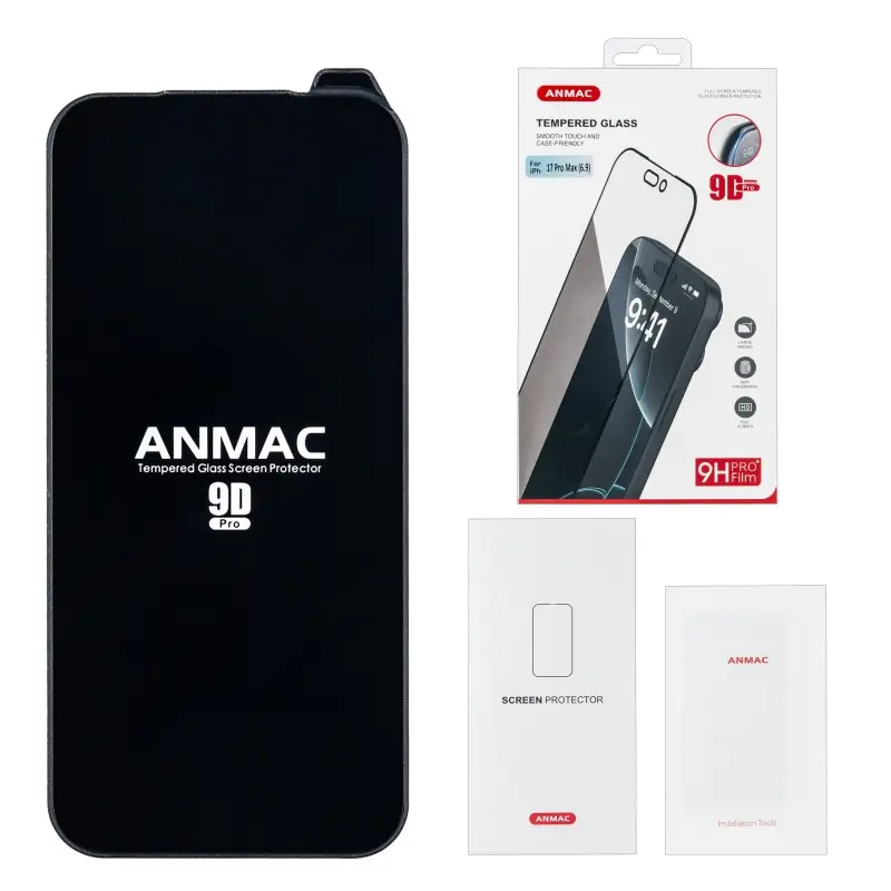 Защитное стекло для iPhone 17 Pro Max 9D ANMAC Арт. 1137564