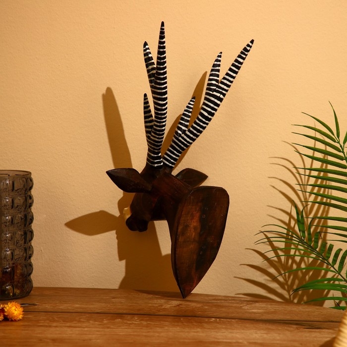 Панно настенное  Панно настенное "Газель" албезия 25х15х35 см