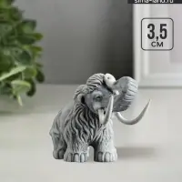 Фигурка &laquo;Мамонт&raquo;, мраморная крошка, 3.5 см