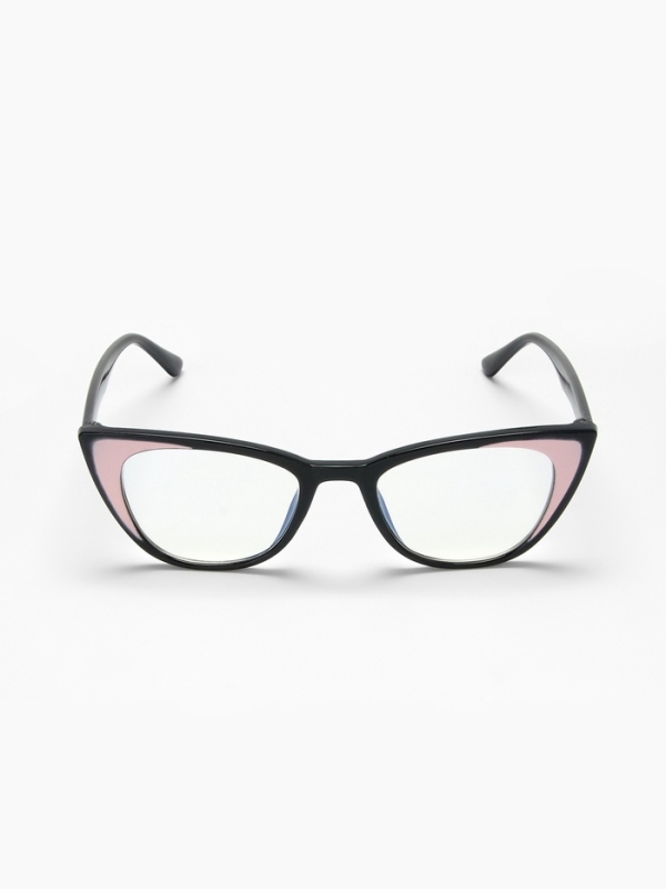 Очки имиджевые женские, для компьютера, ширина 14.4 см, дужка 13.8 см, линза 6.5 х 4.2 см