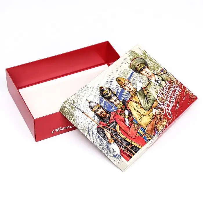 Подарочная коробка «С Днём Защитника Отечества», 16.5×12.5×5.2 см Подарочная коробка «С Днём Защитника Отечества», 16.5×12.5×5.2 см