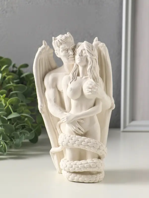 Фигурка &laquo;Искушение&raquo;, 18&times;10&times;6 см, гипс
