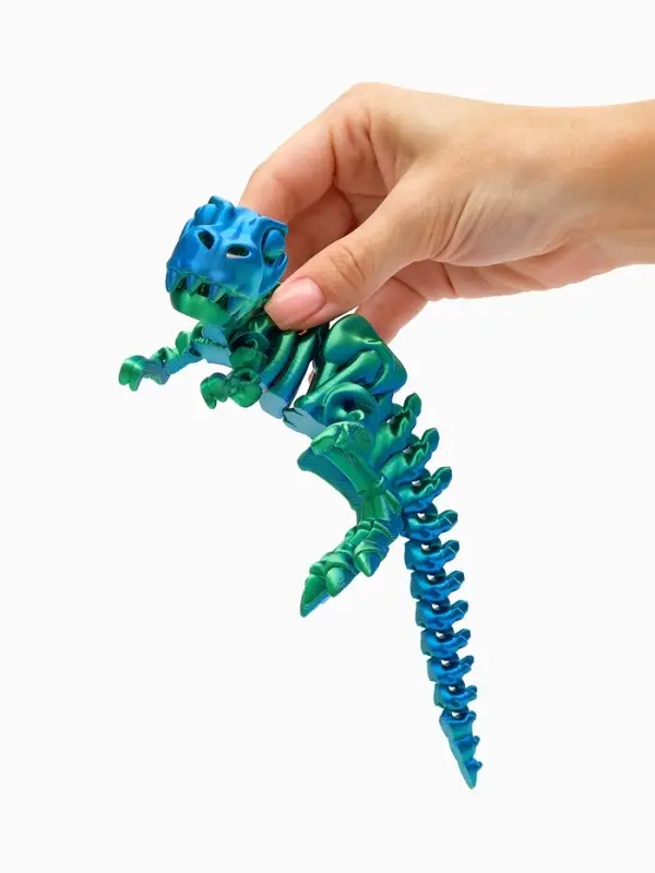 3Д - печатная игрушка &laquo;Динозавр&raquo;, подвижная, цвет МИКС