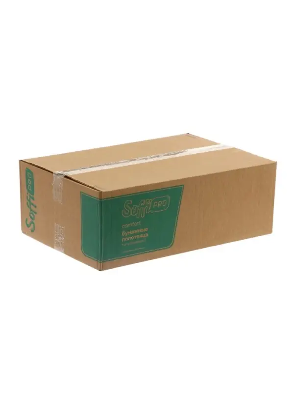 Бумажные полотенца Z-сложения SoffiPro Comfort 21*19,двухслойные,150 шт