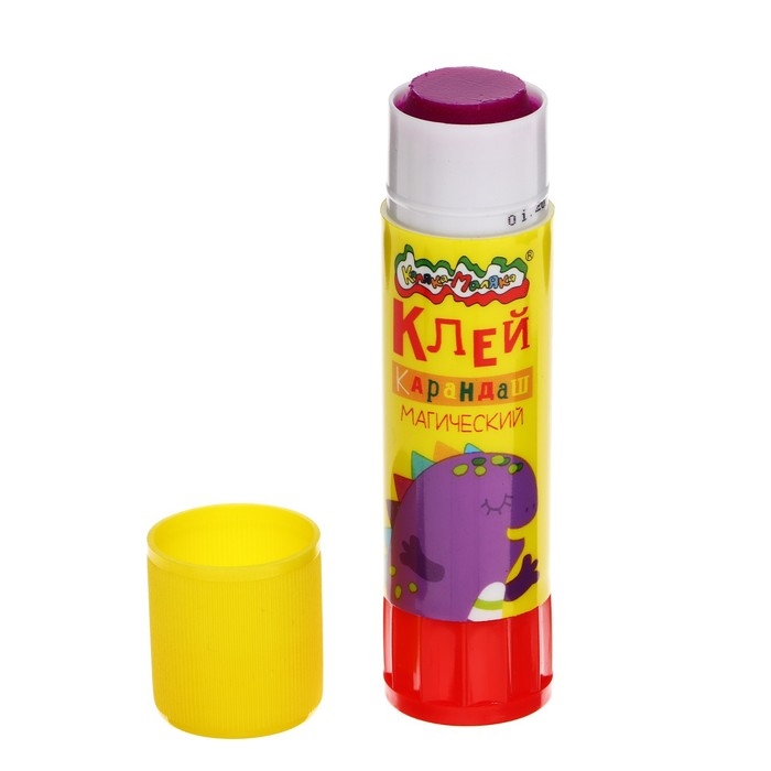Клeй-карандаш Magic 15 г, Клeй-карандаш Magic 15 г, "Каляка-Маляка", магический исчезающий