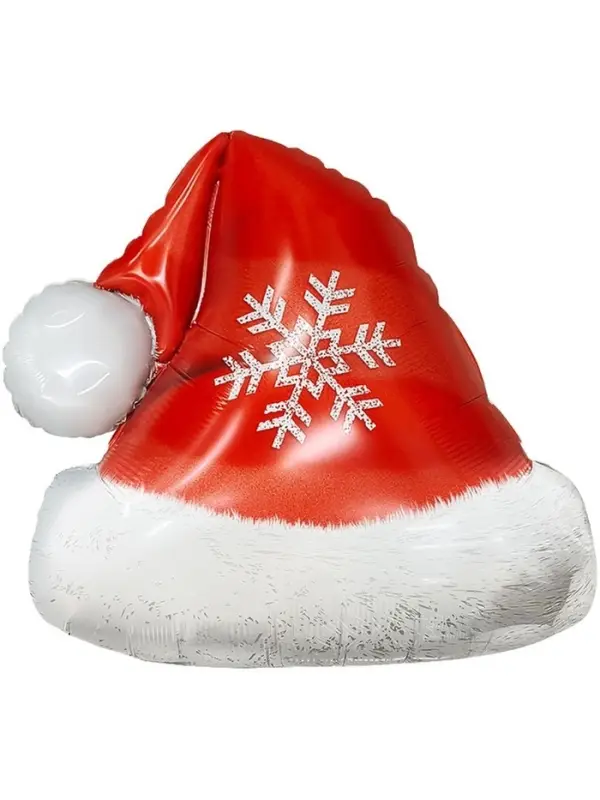 Воздушный шар фольгированный 28 Воздушный шар фольгированный 28" «Новогодний колпак»