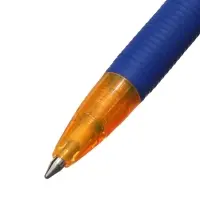 Ручка шариковая автоматическая ErichKrause R-301 Matic&Grip Amber, узел 0.7 мм, синяя, резиновый упор
