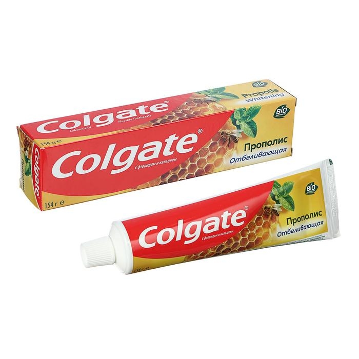 Зубная паста Colgate,прополис, отбеливающая, 100 мл Зубная паста Colgate,прополис, отбеливающая, 100 мл