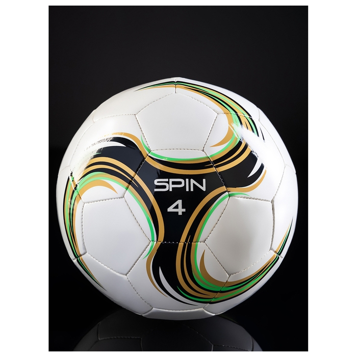 Мяч футбольный MINSA Spin, TPU, машинная сшивка, 32 панели, р. 4