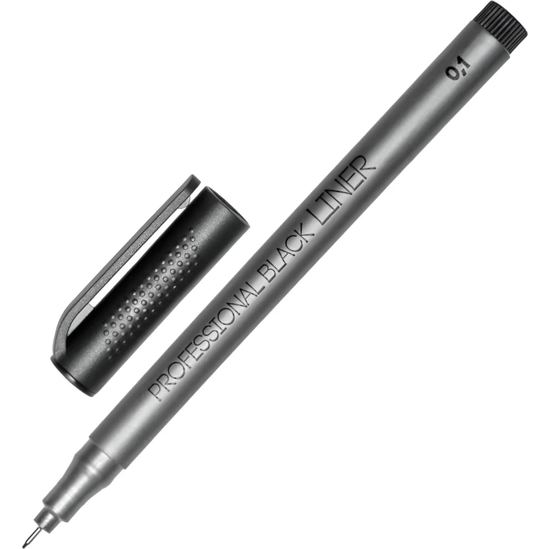 Набор линеров тонких Sketch&Art черного цвета, 4 шт. 36-0031