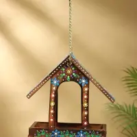 Подвесной декор &laquo;Кормушка для птиц&raquo;, 14&times;26&times;26 см, дерево