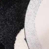 Коврик Доляна Kitty, 55&times;64 см, ворс 1 см, микрофибра, серо - белый