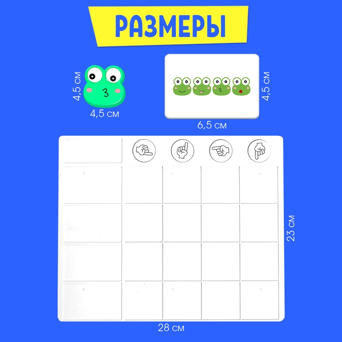 Развивающий набор &laquo;Куда смотрит лягушка&raquo;