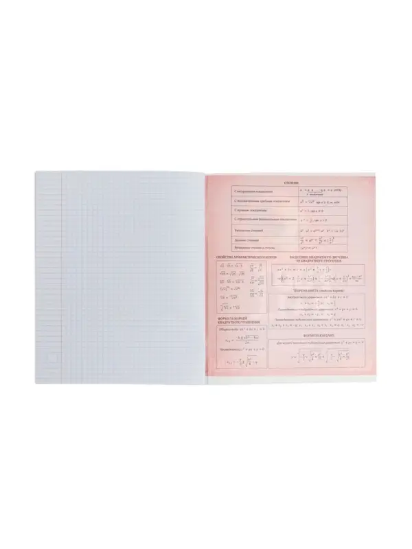 Тетрадь предметная 48 листов в клетку Calligrata, «Футбол. Алгебра», обложка мелованный картон Тетрадь предметная 48 листов в клетку Calligrata, «Футбол. Алгебра», обложка мелованный картон