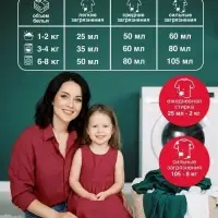 Гель для стирки ARIC 2 в 1, с пятновыводителем, 5 л (канистра)