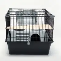 Клетка для шиншилл &laquo;Пижон&raquo; №11, складная, 80&times;50&times;46 см, серая