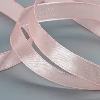 Лента атласная, 12 мм, 23&plusmn;1 м, пастельно-розовая