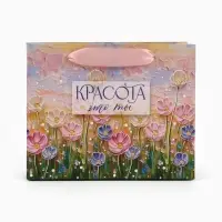 Пакет подарочный &laquo;Красота &mdash; это ты&raquo;, 15&times;12&times;5.5 см