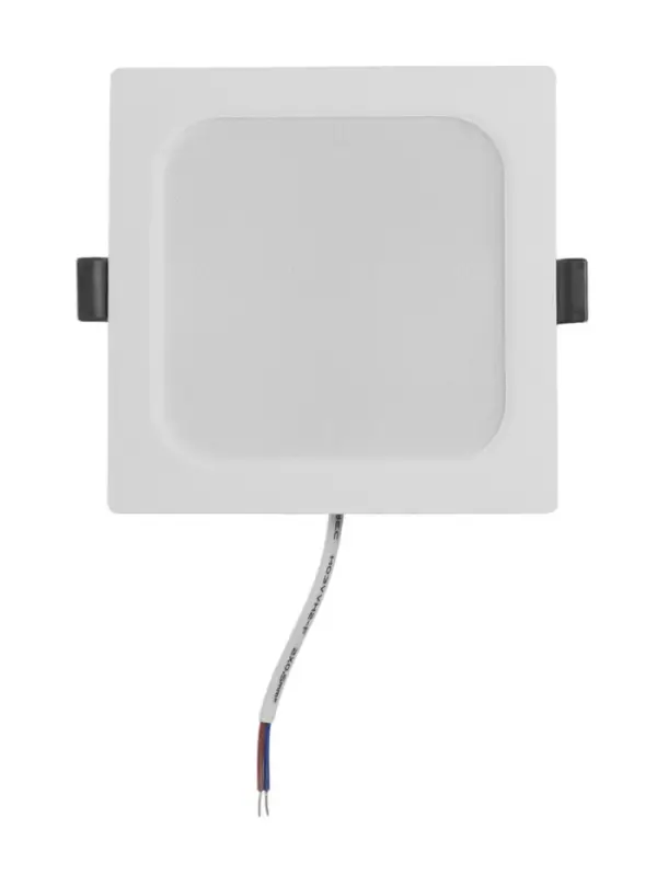 Светильник встраиваемый &laquo;Даунлайт&raquo;, светодиодный, 9 Вт, 4000K, 855 Лм, 220 В, 119&times;26 мм, квадратный, белый