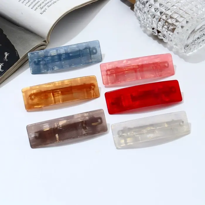 Заколка - автомат для волос «Вета», иллюзия, 7 см, МИКС Заколка - автомат для волос «Вета», иллюзия, 7 см, МИКС