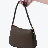 Ручка для сумки, 55 см, коричневая