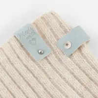 Набор бирок с кнопкой Hand made, 8&times;1.8 см, 10 шт., разноцветный