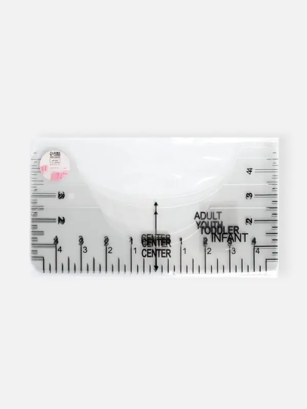 Набор линеек для раскроя горловины, 4 шт., 25.4&times;6.35/8.9/11.5/12.7 см