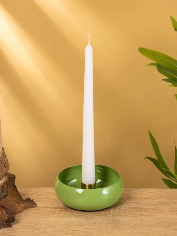 Подсвечник на 1 свечу на магнитах "Кипарис" 11х11х4 см