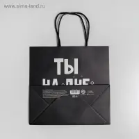 Пакет подарочный, упаковка, &laquo;На дне&raquo;, 22&times;22&times;11 см