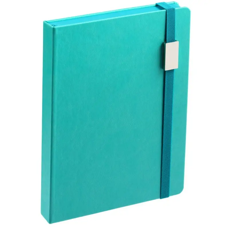 Ежедневник New Factor Metal, бирюзовый Ежедневник New Factor Metal, бирюзовый